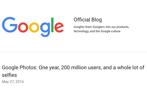 Googleフォトが１周年！この1年で追加された便利な機能を紹介。