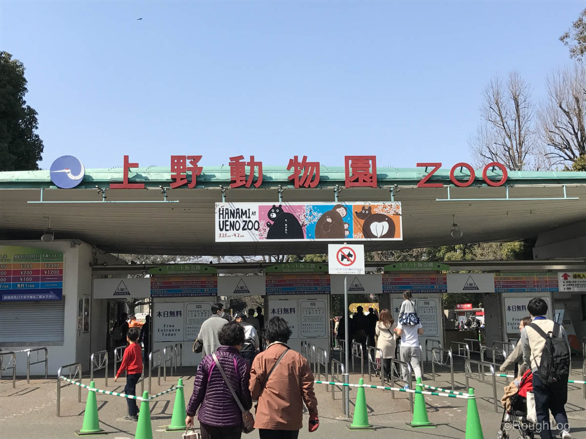 上野動物園の入園料が無料になる日っていつ 混雑状況は 入園料金 年間パスポート 無料開放日をまとめました Roughlog ラフログ