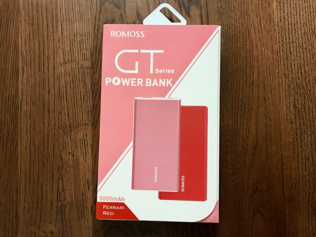 ROMOSS製モバイルバッテリー「GT3 Power Bank」