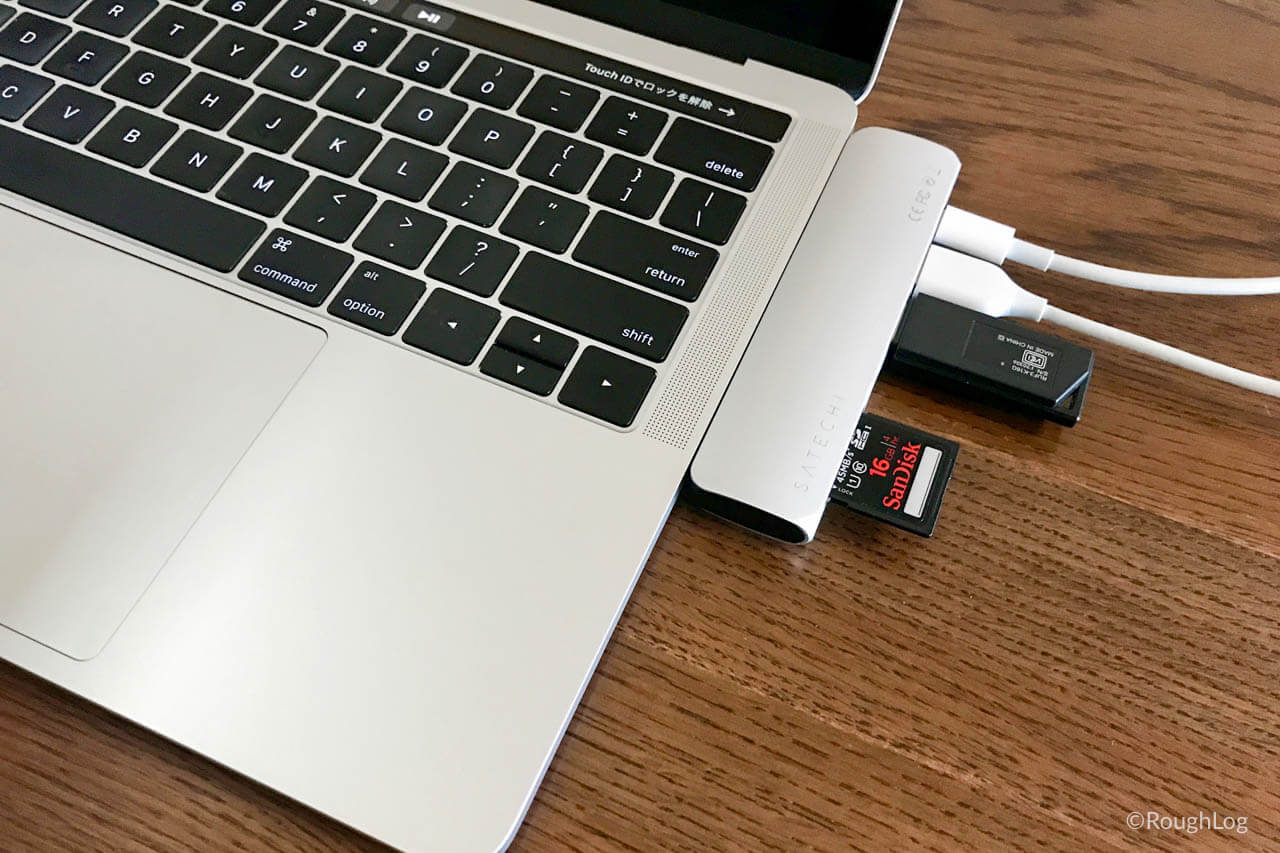 MacBook (Pro・Air)用USB-Cハブの大本命！Satechi Type-C Pro Hubの完成度が高い！
