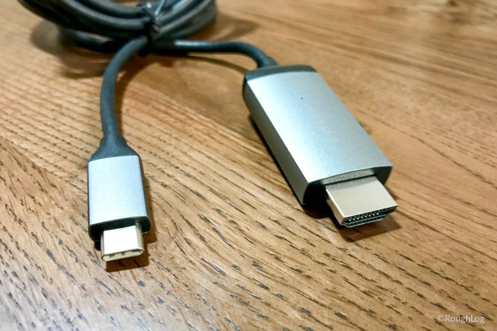 Satechi「USB-C to HDMI変換ケーブル」