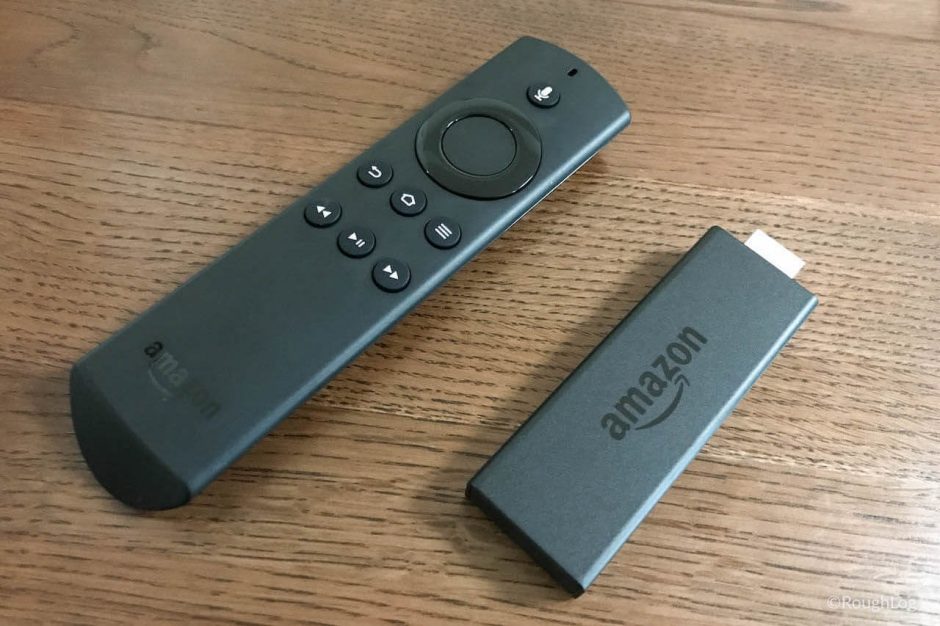 Amazon Fire TV Stick（第2世代）本体とリモコン