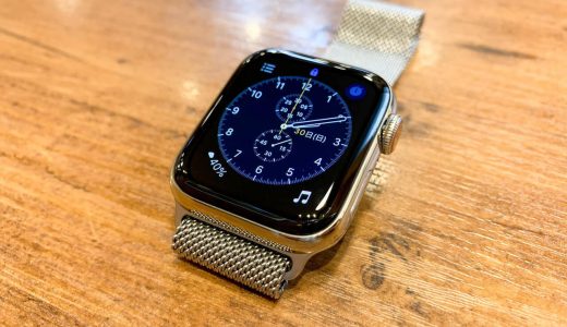 セルラーモデルを選んで大正解。Apple Watchのステンレススチールはオンオフ使いやすい美しさ。
