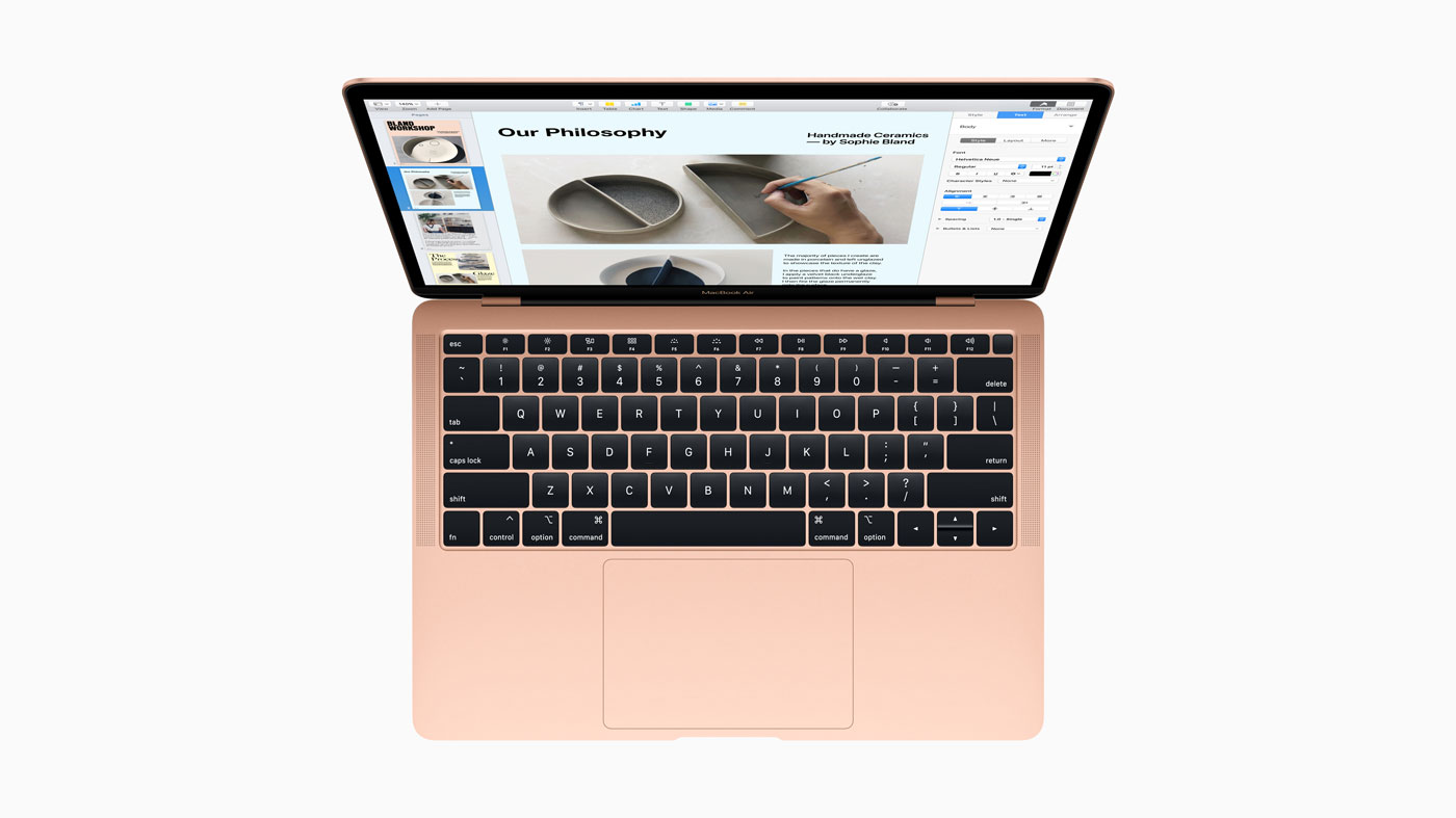 MacBook Air 2018はTouch ID(指紋認証)を搭載