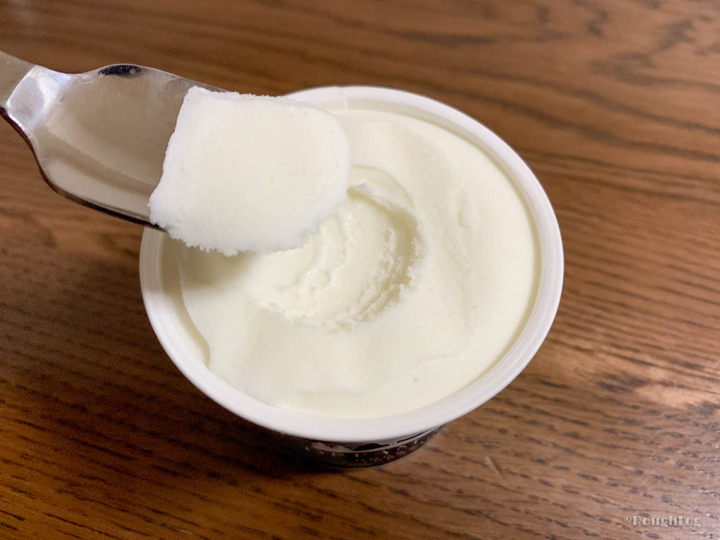 ドリームヒルのアイスクリーム十勝ミルク味