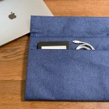 【レビュー】薄くて軽い、InateckラップトップスリーブケースをMacBook Airに。