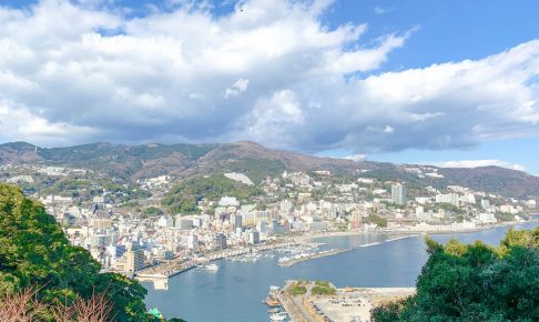 熱海城からの景色