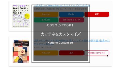 CSSコピペでOK！カッテネのデザインをカスタマイズ