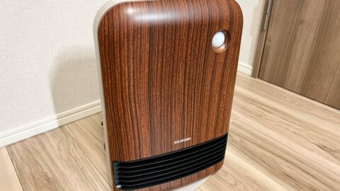 【レビュー】アイリスオーヤマのセラミックファンヒーター 「JCH-12TD4」【速暖最高】